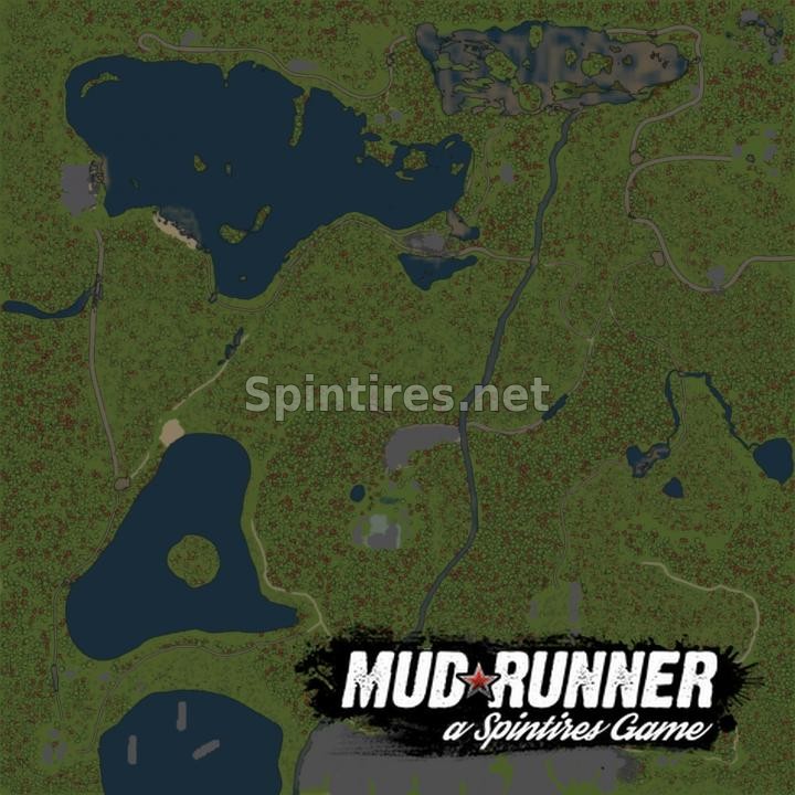 Карта «Путешествие в неизвестность» для Spintires: MudRunner (v14.08.19) для Spintires 