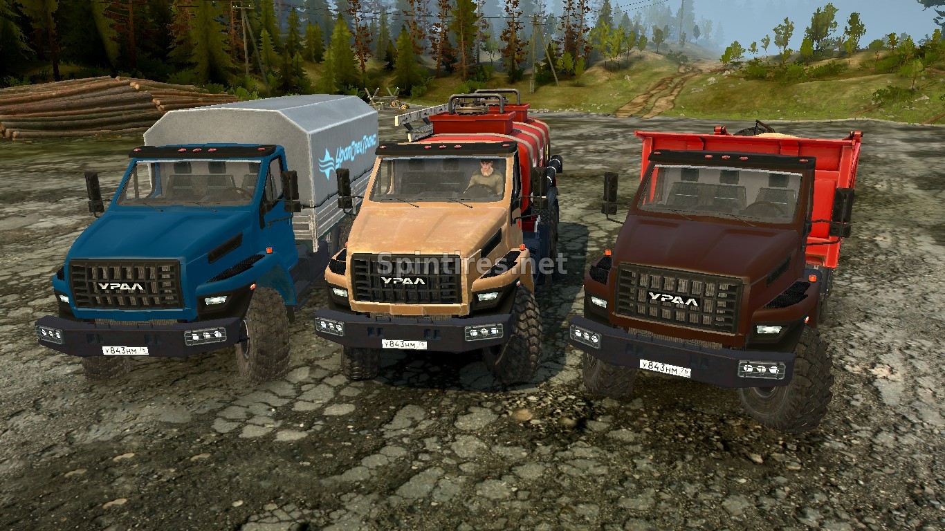 Мод Пак Урал Next для Spintires: MudRunner (v14.08.19) для Spintires 