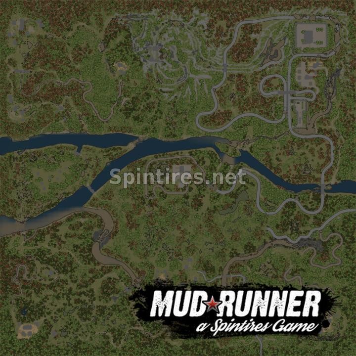 Карта «Валим 2 осень» для Spintires: MudRunner (v14.08.19) для Spintires 