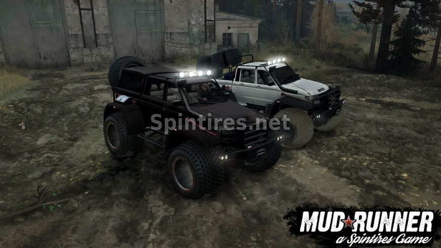 УаЗ Ямал Разведчик для Spintires: MudRunner (v10.06.19) для Spintires 
