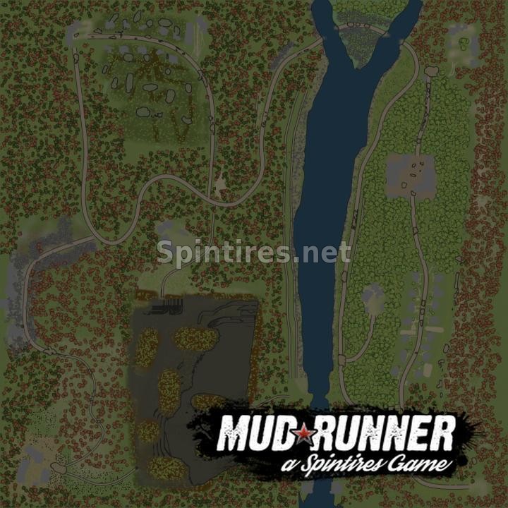 Карта «Подключим Заранее Хабы» для Spintires: MudRunner (v10.06.19) для Spintires 