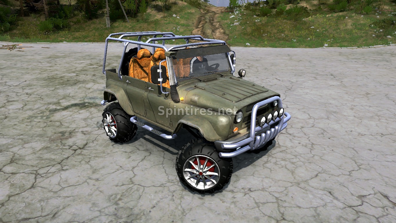 Уаз 469 «Охотник» для Spintires: MudRunner (v10.06.19) для Spintires 