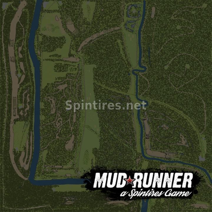 Карта «Лальские просторы 2» для Spintires: MudRunner (v10.06.19) для Spintires 