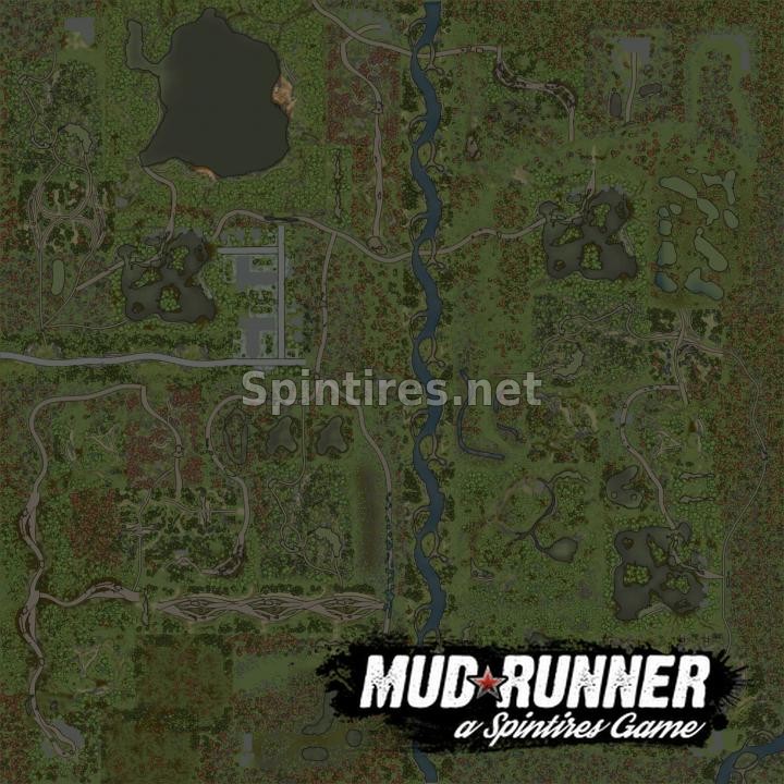Карта «I Love Defold» для Spintires: MudRunner (v14.08.19) для Spintires 