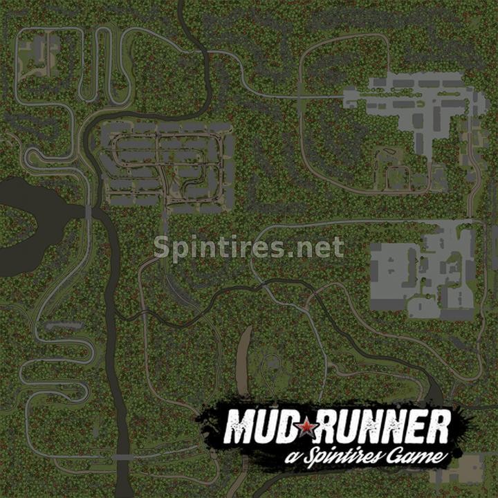Карта «Орлиная долина» для Spintires: MudRunner (v10.06.19) для Spintires 