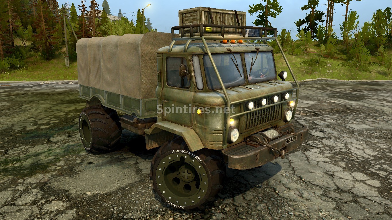 ГАЗ-66 для Spintires: MudRunner (v14.08.19) для Spintires 