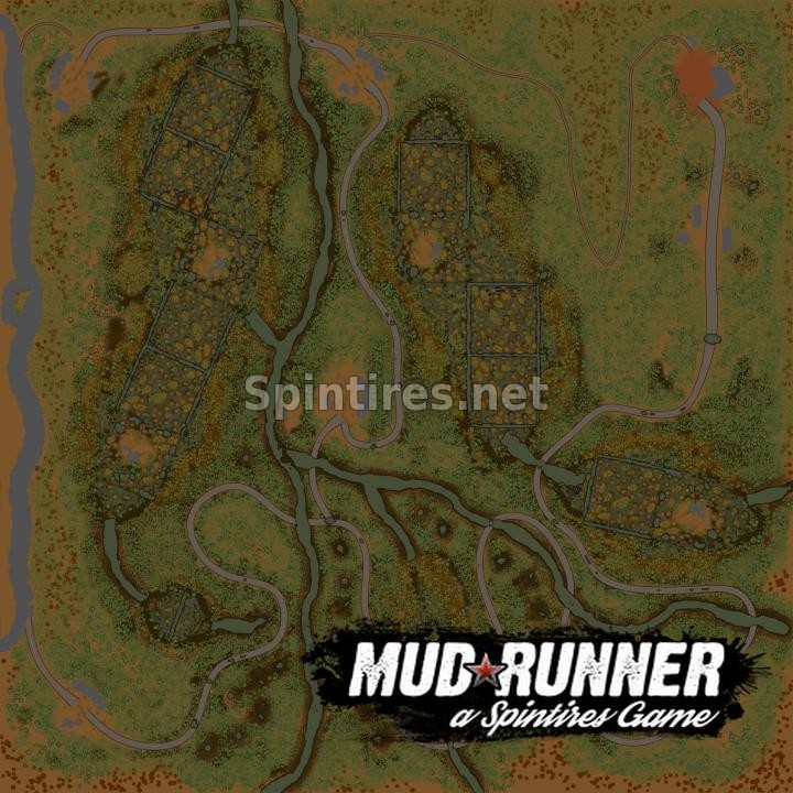 Карта «Осень 2 Hard» для Spintires: MudRunner (v14.08.19) для Spintires 