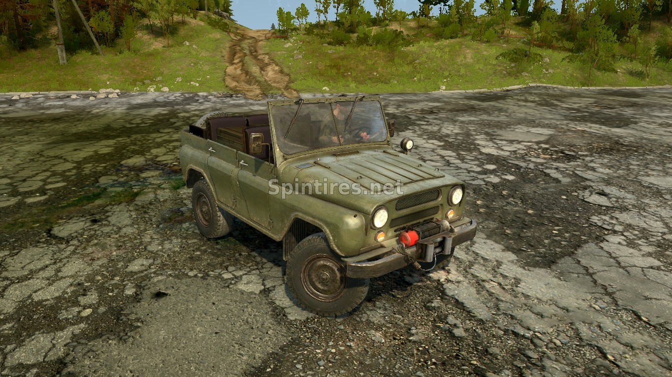 УАЗ-469 кабриолет для Spintires: MudRunner (v10.06.19) для Spintires 