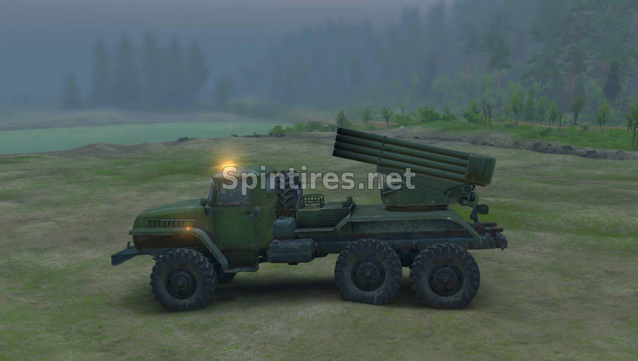 БМ 21 Град для SpinTires v03.03.16 для Spintires 