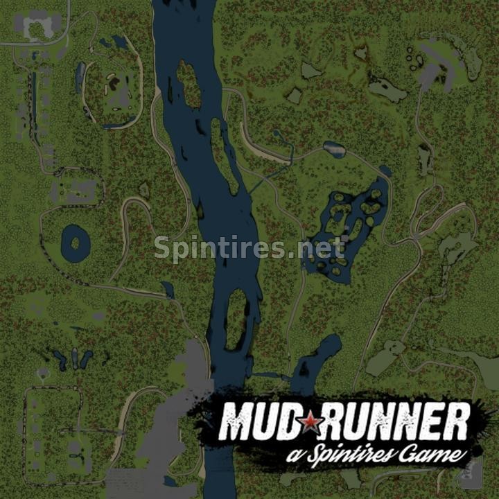 Карта «Дружная» для Spintires: MudRunner (v14.08.19) для Spintires 