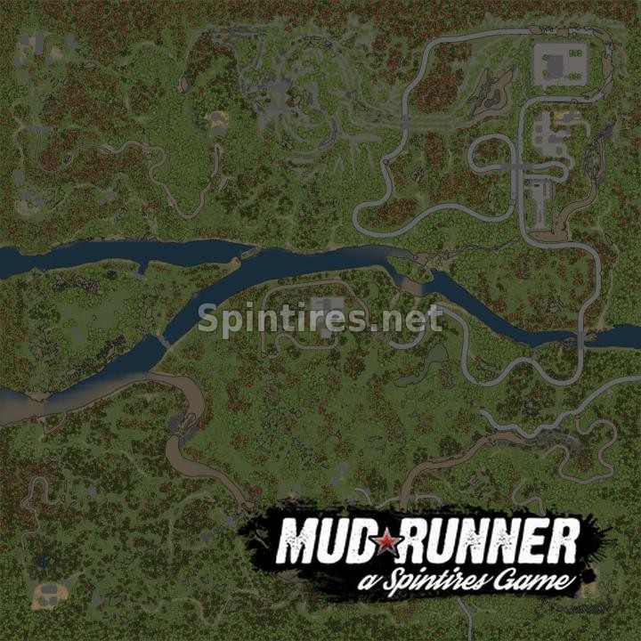 Карта «Валим 2 лето» для Spintires: MudRunner (v10.06.19) для Spintires 