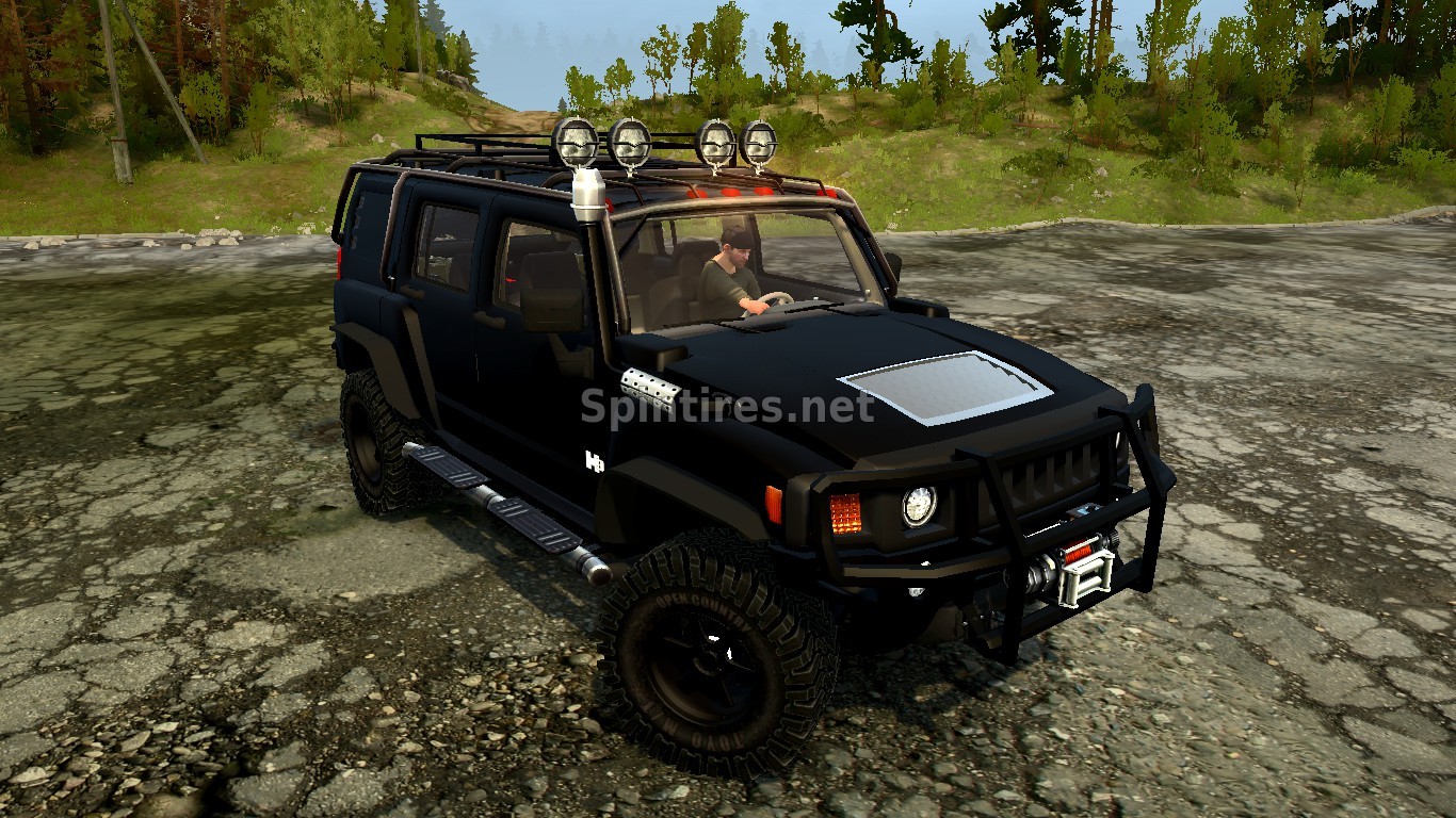 Hummer H3 для Spintires: MudRunner (v10.06.19) для Spintires 