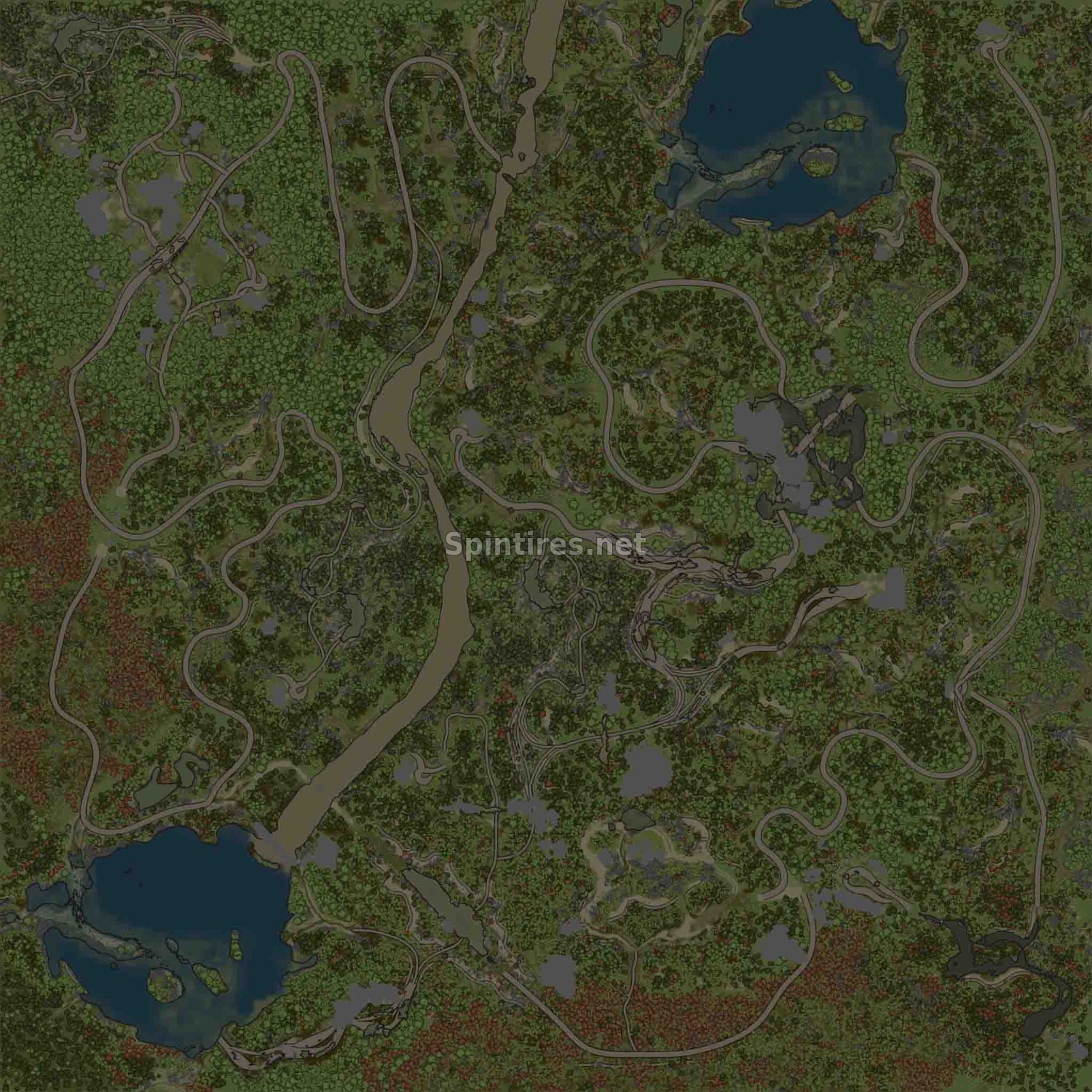 Карта «Словакия / Slovensko» для Spintires: MudRunner (v14.08.19) для Spintires 