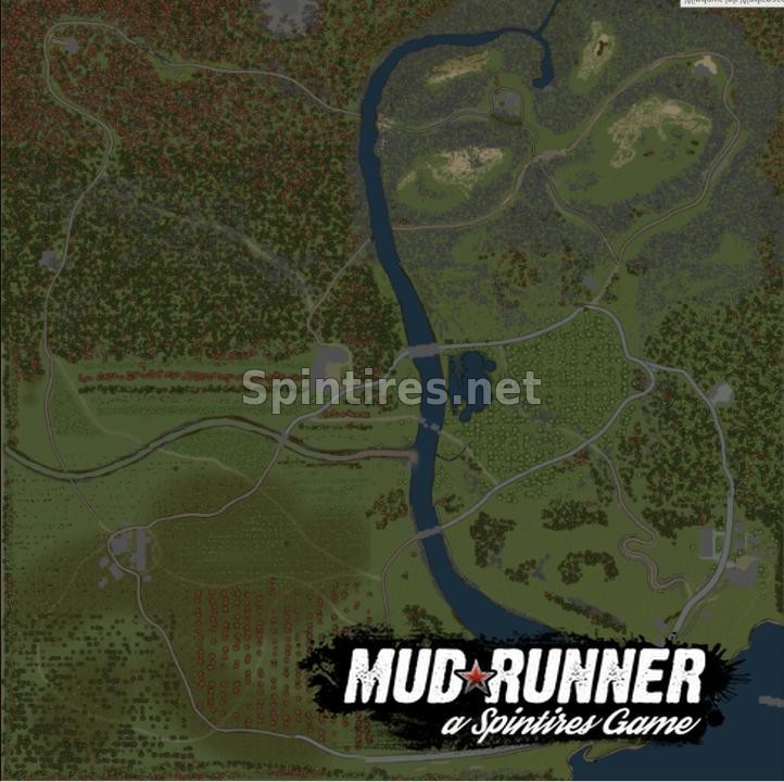 Карта «Forestry» для Spintires: MudRunner (v14.08.19) для Spintires 