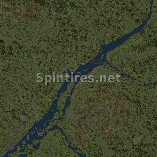 Карта «Приток Ангары» для Spintires: MudRunner (v14.08.19) для Spintires 