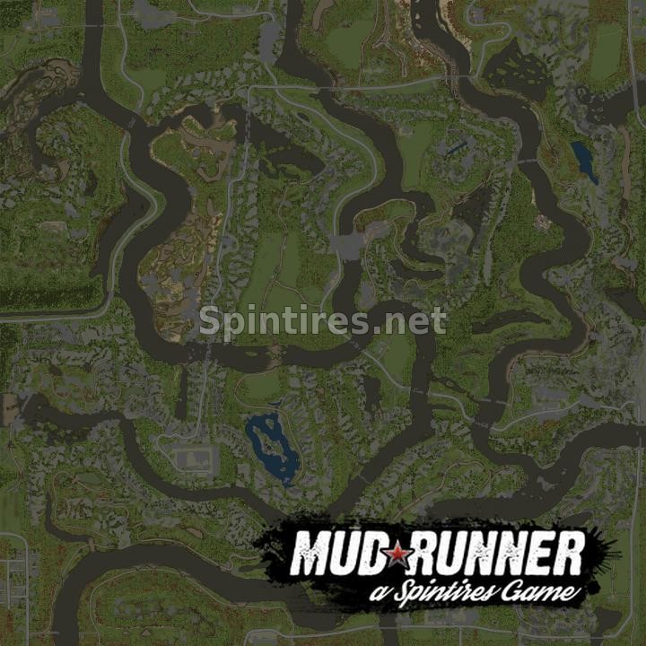 Карта «Долгая Вахта 3» для Spintires: MudRunner (v10.06.19) для Spintires 