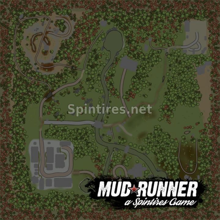 Карта «Smile Valley» для Spintires: MudRunner (v10.06.19) для Spintires 