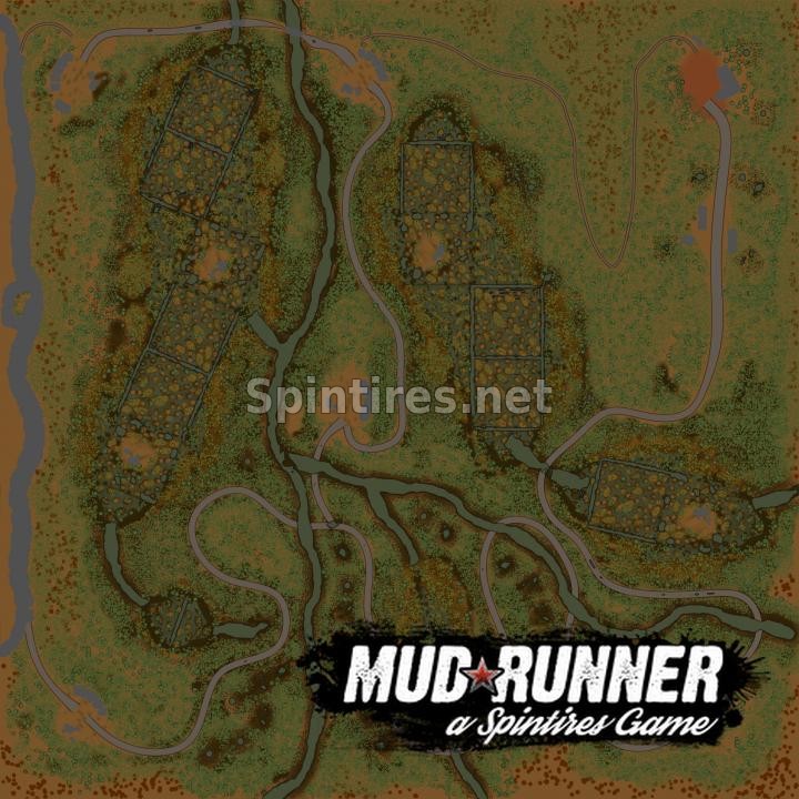 Карта «Осень 2» для Spintires: MudRunner (v14.08.19) для Spintires 