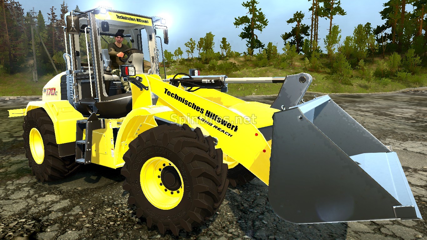 Мод Holland W170C для Spintires: MudRunner (v10.06.19) для Spintires 