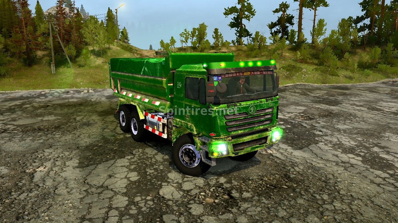 Мод City dump truck F3000 для Spintires: MudRunner (v14.08.19) для Spintires 