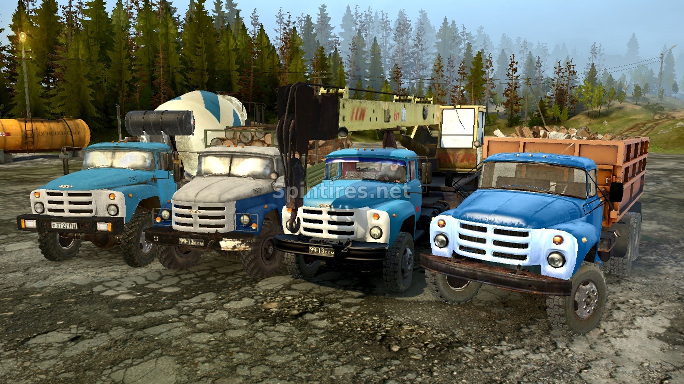 Пак ЗиЛ 133 для Spintires: MudRunner (v14.08.19) для Spintires 