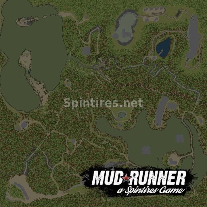 Карта «Rocky Road» для Spintires: MudRunner (v14.08.19) для Spintires 