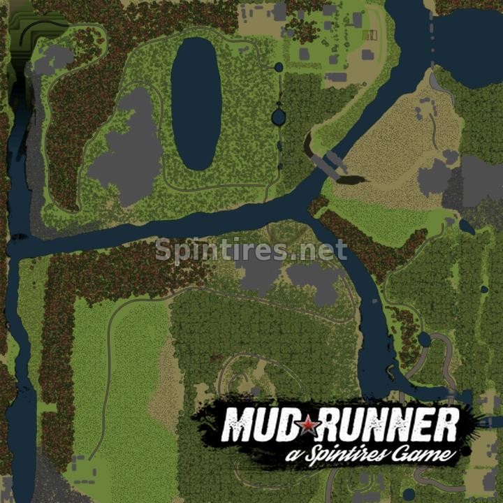 Карта «BAX 1» для Spintires: MudRunner (v14.08.19) для Spintires 