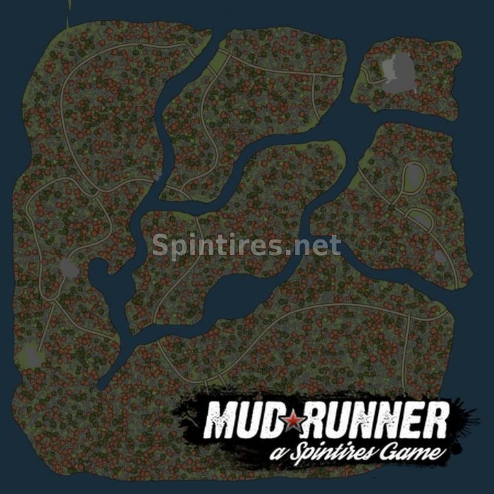 Mudrunner остров карта