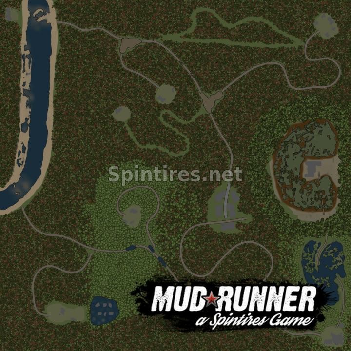 Карта «Файга» для Spintires: MudRunner (v10.06.19) для Spintires 