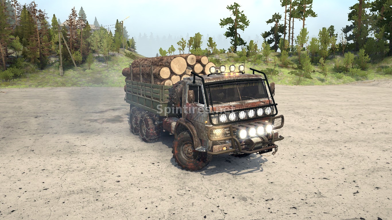 Камаз C-4310 для Spintires: MudRunner (v10.06.19) для Spintires 
