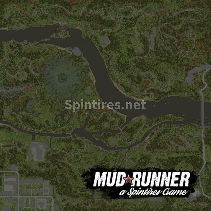Карта «Долина Вулкана» для Spintires: MudRunner (v14.08.19) для Spintires 