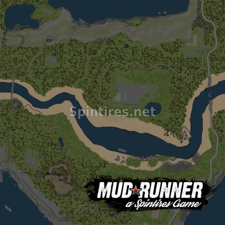 Карта «В прошлое» для Spintires: MudRunner (v10.06.19) для Spintires 
