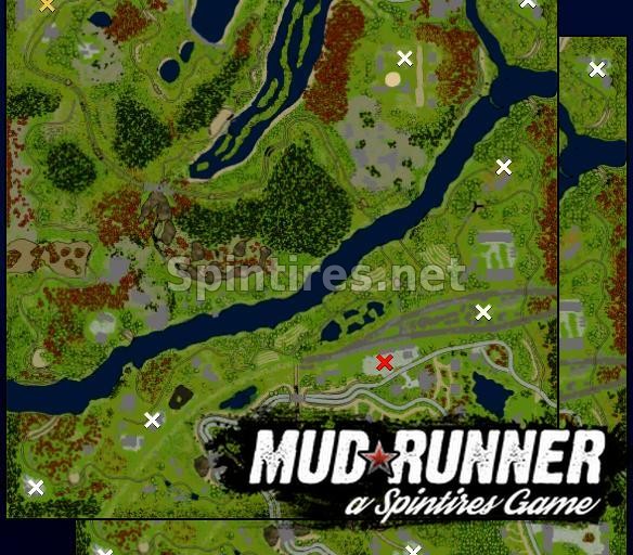 Карта «Глыбока» для Spintires: MudRunner (v10.06.19) для Spintires 