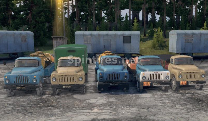 Мод ГАЗ-52/53 для SpinTires v03.03.16 для Spintires 