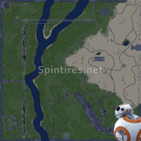 Карта «Фантазия 2» версия 1 для Spintires: MudRunner (v14.08.19) для Spintires 