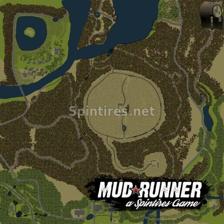 Карта «BAX 3» для Spintires: MudRunner (v14.08.19) для Spintires 