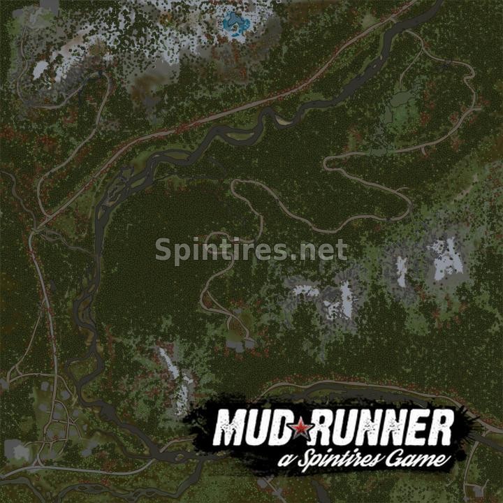 Карта «Россия. Урал. 110 километр» для Spintires: MudRunner (v14.08.19) для Spintires 