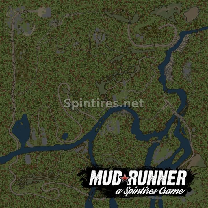 Карта «Somewhere In The Wood» версия 1.1 для Spintires: MudRunner (v14.08.19) для Spintires 