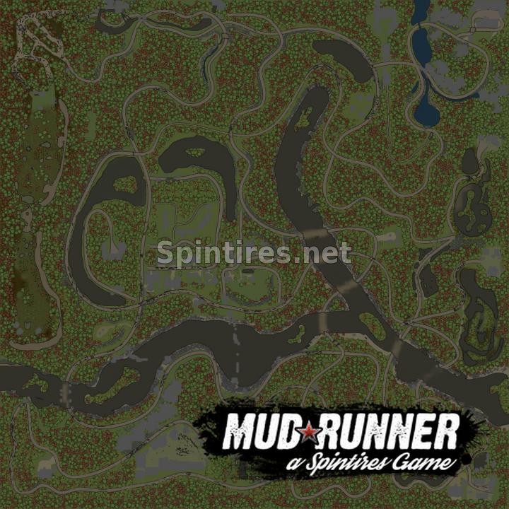 Карта «Забытая деляна Кузьмича» для Spintires: MudRunner (v14.08.19) для Spintires 