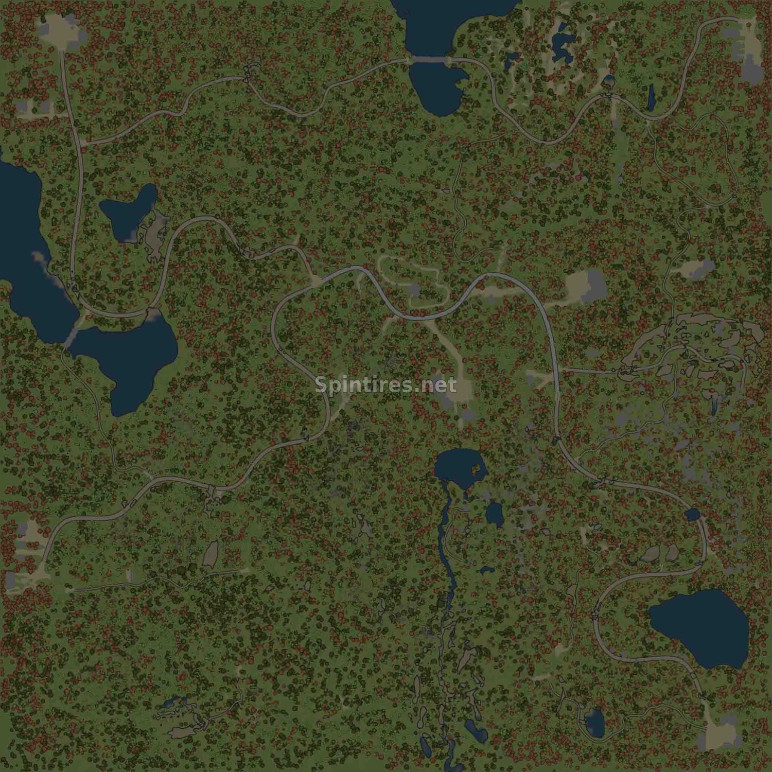 Карта «Тяжелая Битва» для Spintires: MudRunner (v14.08.19) для Spintires 