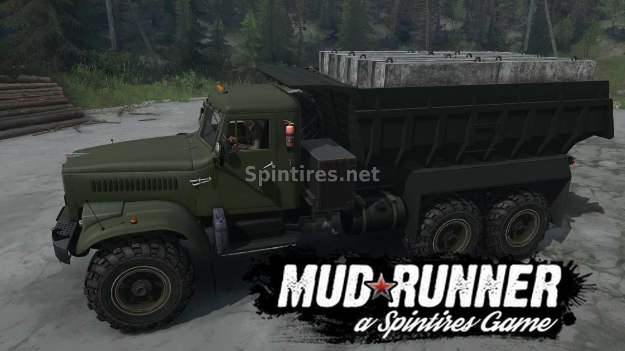 Мод КрАЗ 255Б версия 2 для Spintires: MudRunner (v14.08.19) для Spintires 