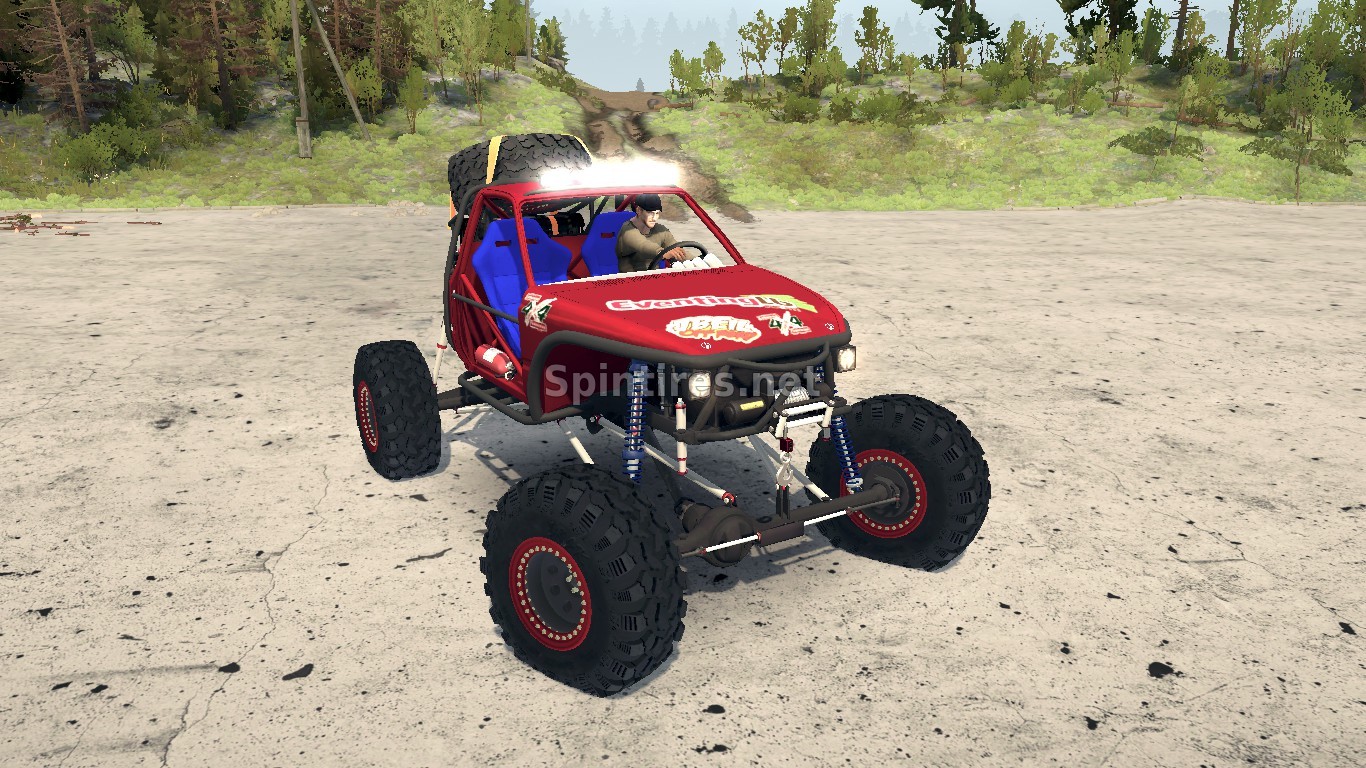 Мод Jbeil Hilux Crawler для Spintires: MudRunner (v14.08.19) для Spintires 