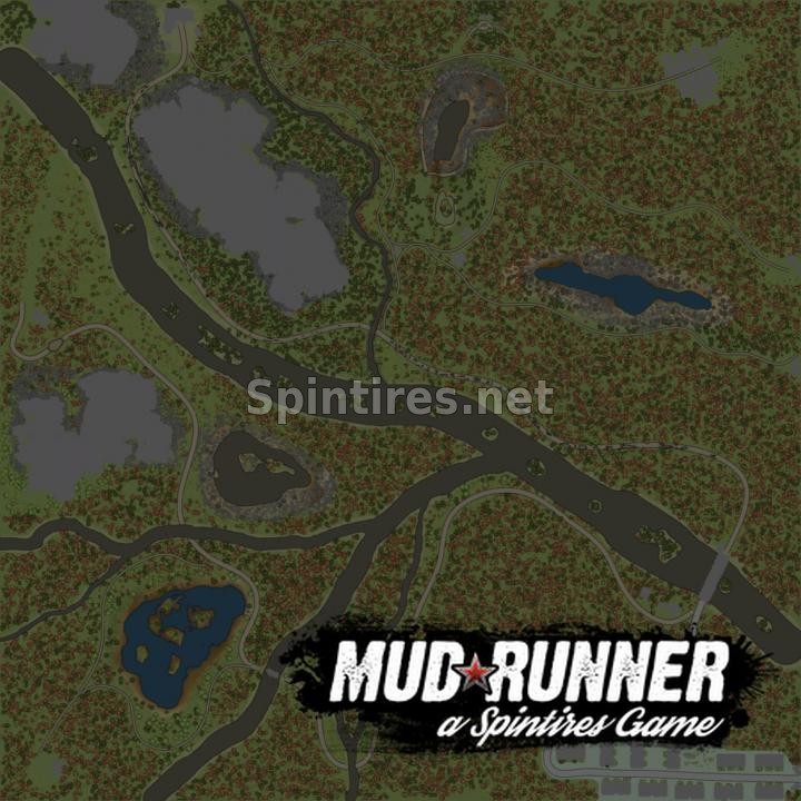 Карта «Розовские долины!» для Spintires: MudRunner (v14.08.19) для Spintires 
