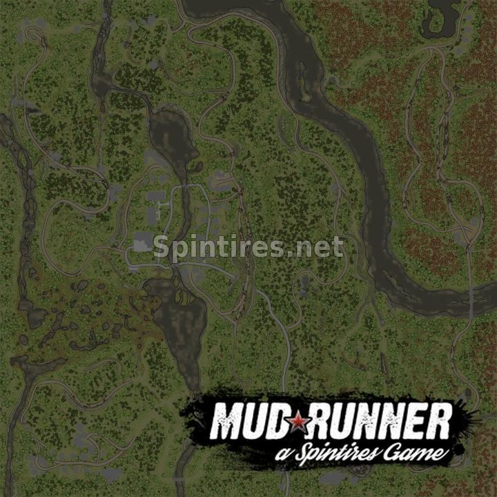 Карта «Лесосбор» для Spintires: MudRunner (v14.08.19) для Spintires 