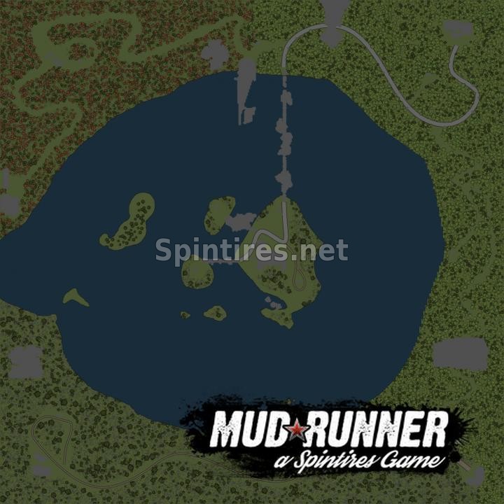 Карта «Lake» для Spintires: MudRunner (v14.08.19) для Spintires 