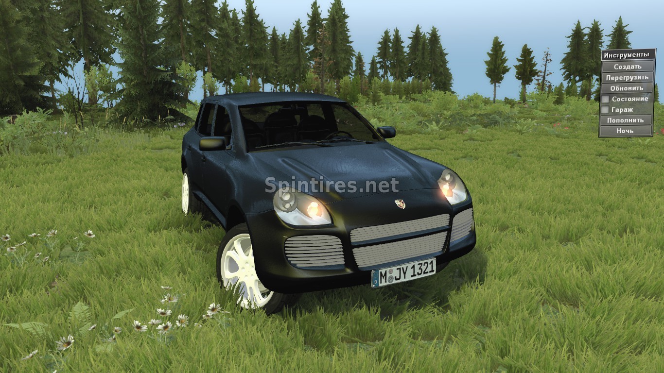 Мод Porsche Cayenne для SpinTires v03.03.16 для Spintires 