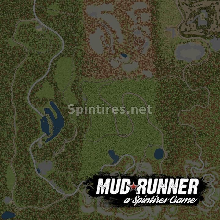 Карта «Лучше сиди дома» для Spintires: MudRunner (v10.06.19) для Spintires 