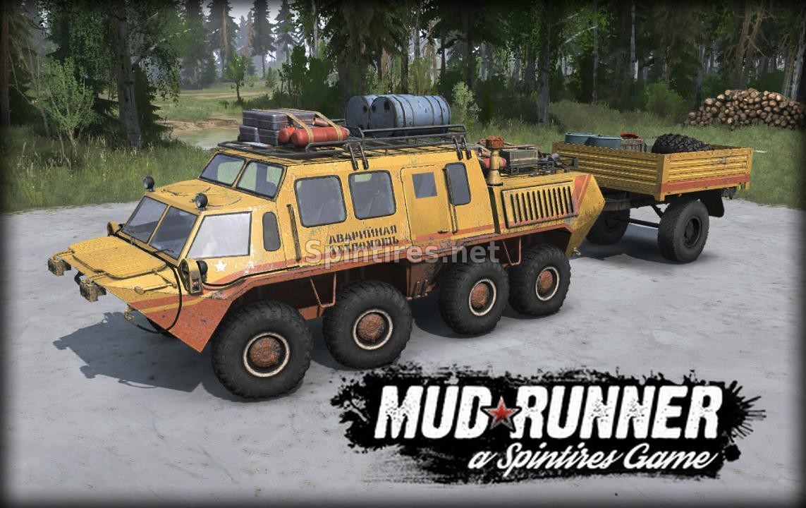 ГАЗ-59037 версия 1.1 для Spintires: MudRunner (v10.06.19) для Spintires 