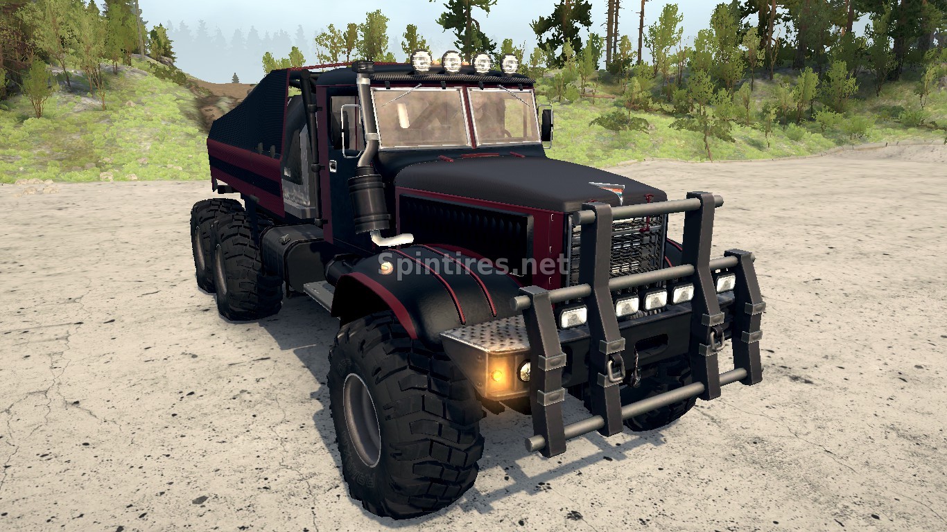 Мод KRAZ 255F для Spintires: MudRunner (v10.06.19) для Spintires 