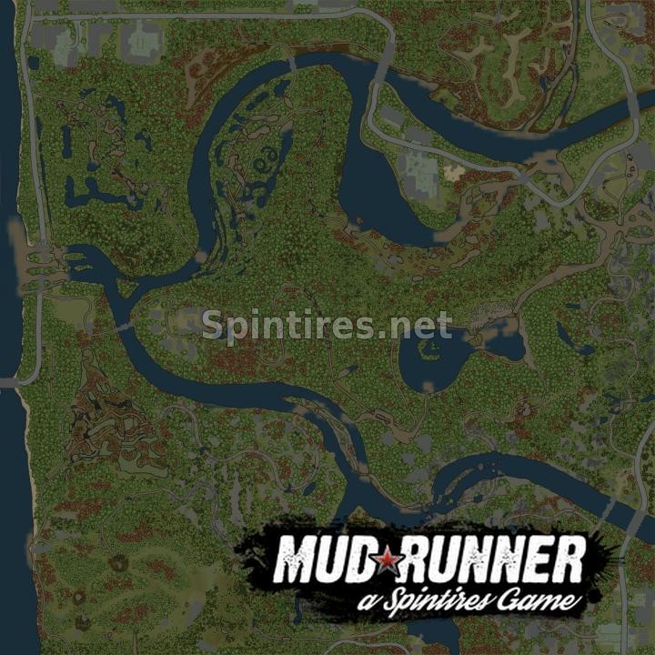 Карта «Тяни-Толкай» для Spintires: MudRunner (v14.08.19) для Spintires 